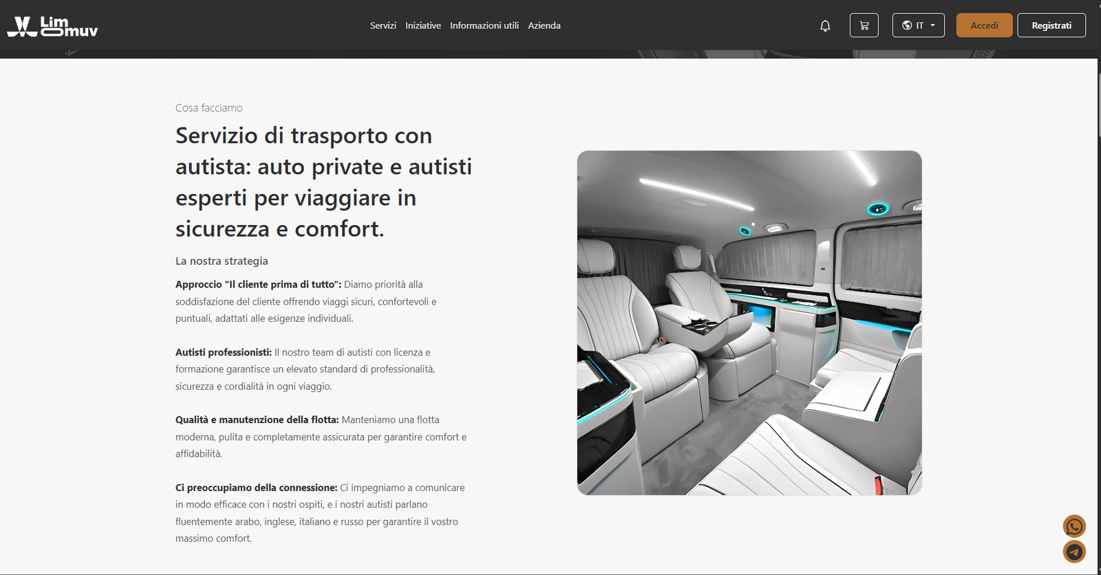 Limomuv screenshot 2